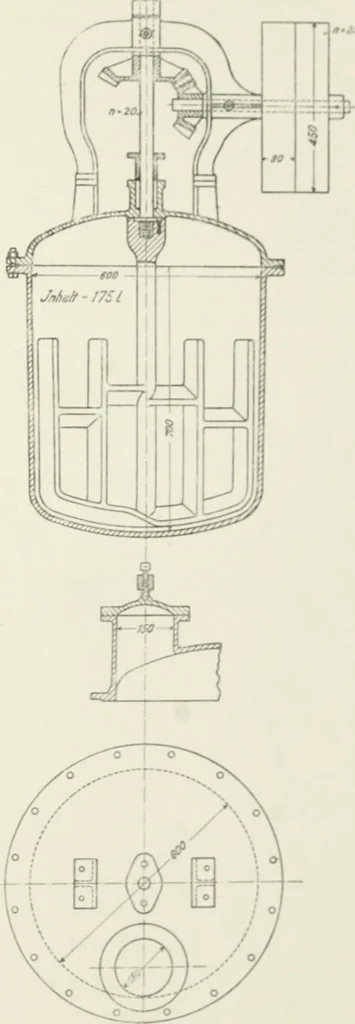 An illustration from Die Schwefelfarbstoffe; ihre Herstellung und Verwendung, 1912, leaf 213