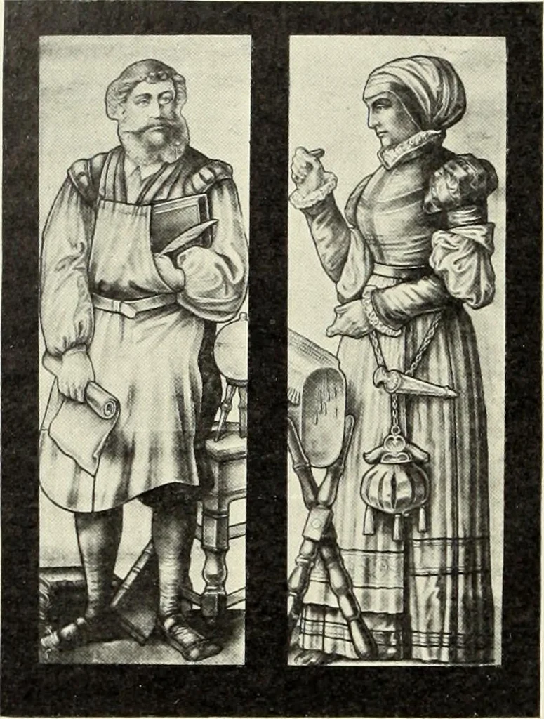 An illustration from Die St. Annenkirche zu Annaberg : ein Führer durch ihre Geschichte und ihre Kunstdenkmäler, 1908, leaf 132