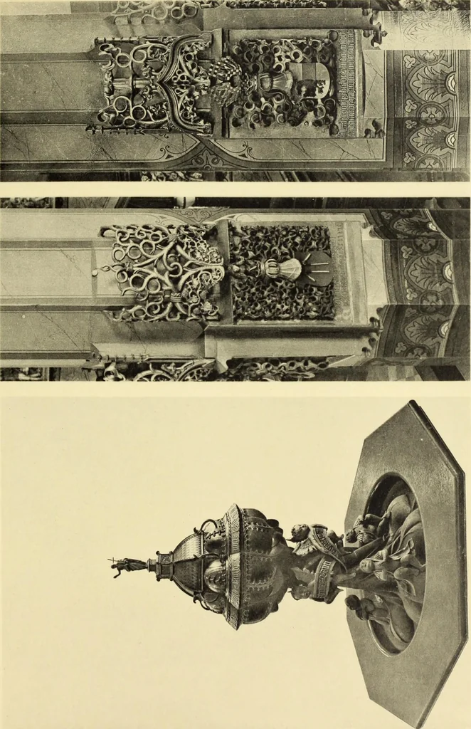 An illustration from Die St. Annenkirche zu Annaberg : ein Führer durch ihre Geschichte und ihre Kunstdenkmäler, 1908, leaf 153