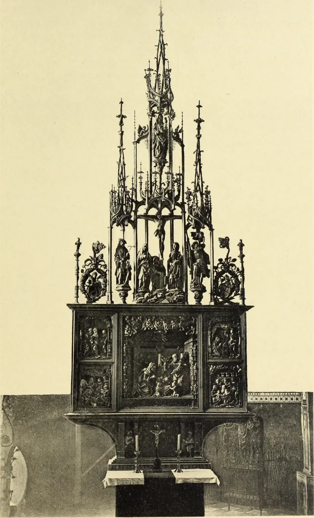 An illustration from Die St. Annenkirche zu Annaberg : ein Führer durch ihre Geschichte und ihre Kunstdenkmäler, 1908, leaf 167
