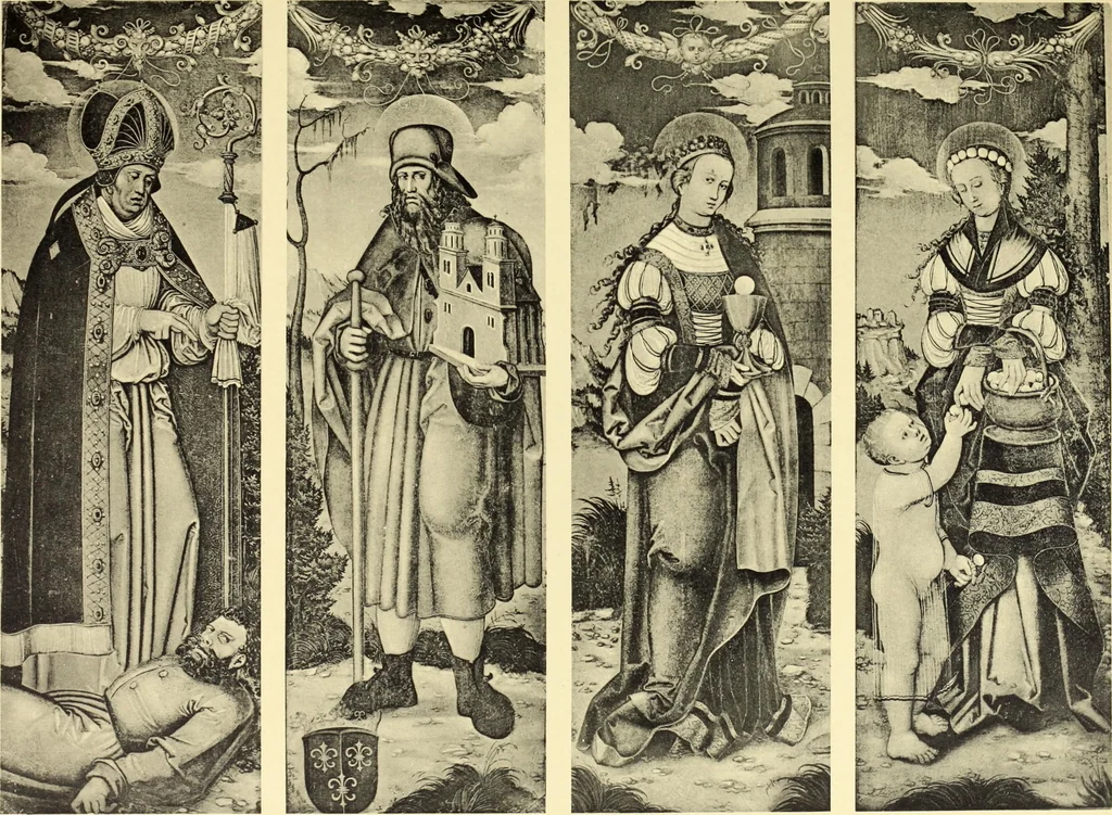 An illustration from Die St. Annenkirche zu Annaberg : ein Führer durch ihre Geschichte und ihre Kunstdenkmäler, 1908, leaf 187