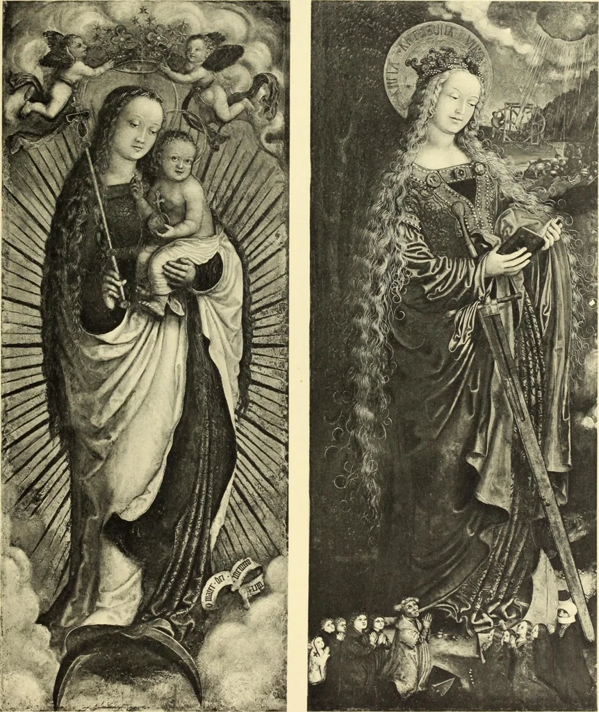 An illustration from Die St. Annenkirche zu Annaberg : ein Führer durch ihre Geschichte und ihre Kunstdenkmäler, 1908, leaf 201