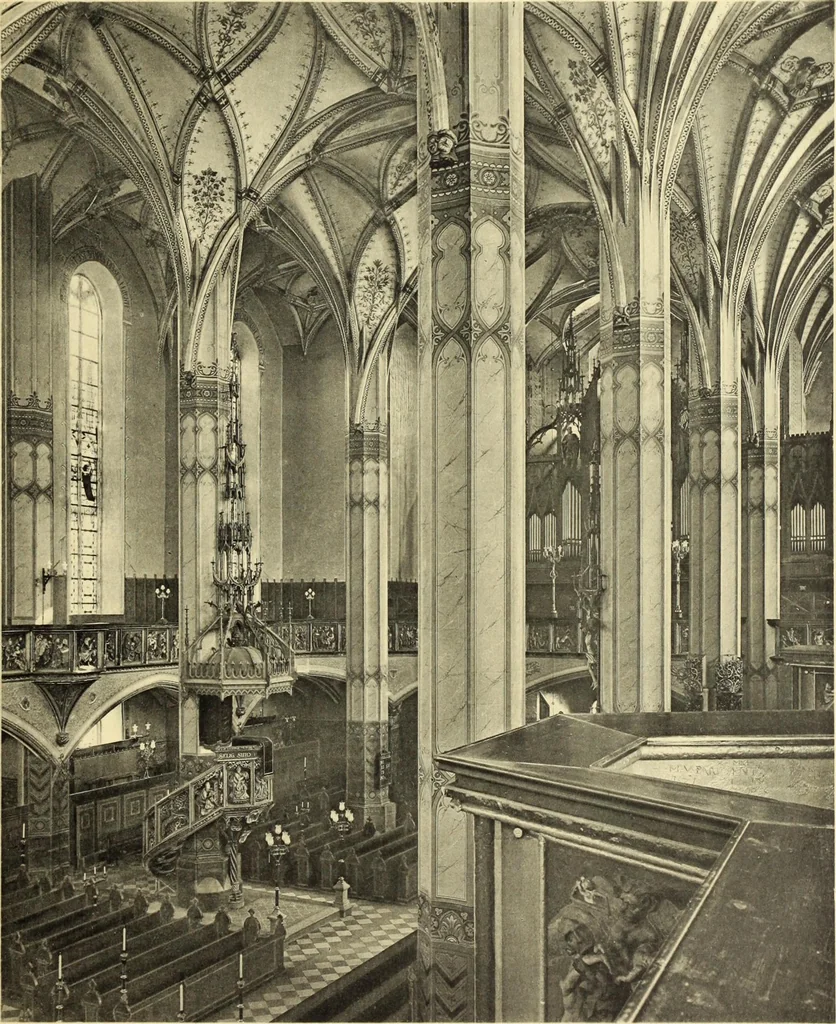 An illustration from Die St. Annenkirche zu Annaberg : ein Führer durch ihre Geschichte und ihre Kunstdenkmäler, 1908, leaf 49