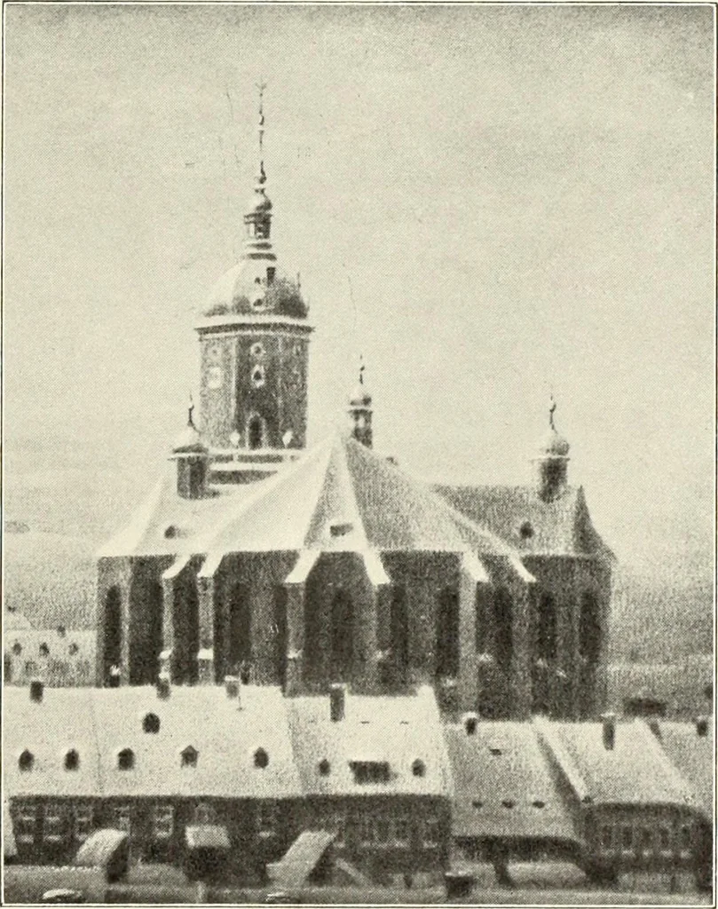 An illustration from Die St. Annenkirche zu Annaberg : ein Führer durch ihre Geschichte und ihre Kunstdenkmäler, 1908, leaf 57