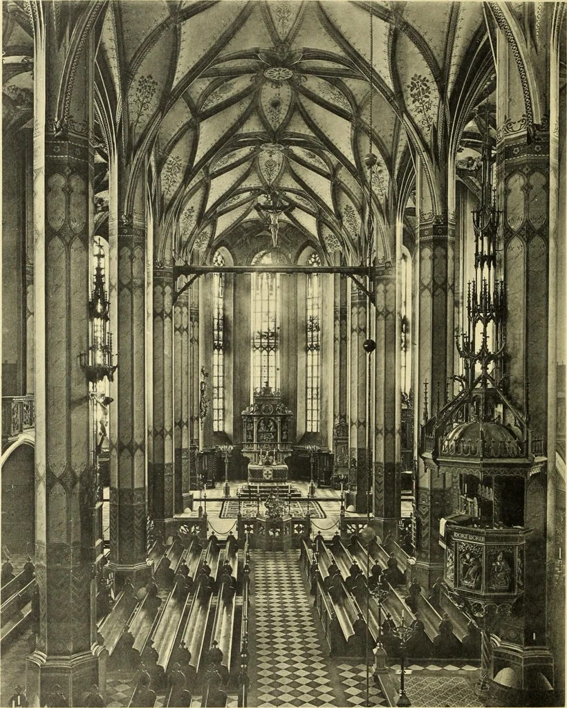 An illustration from Die St. Annenkirche zu Annaberg : ein Führer durch ihre Geschichte und ihre Kunstdenkmäler, 1908, leaf 6