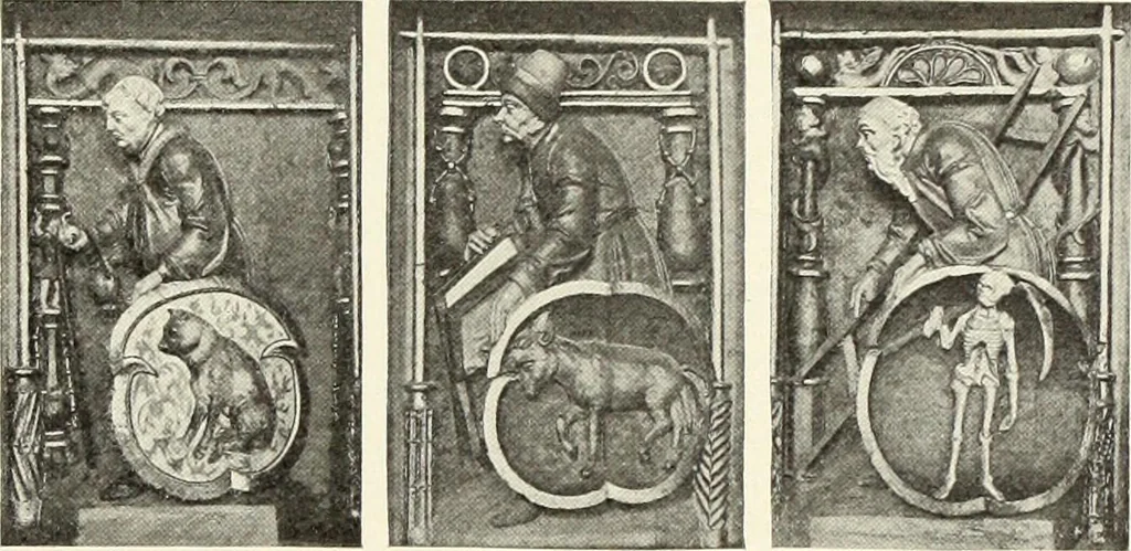 An illustration from Die St. Annenkirche zu Annaberg : ein Führer durch ihre Geschichte und ihre Kunstdenkmäler, 1908, leaf 85