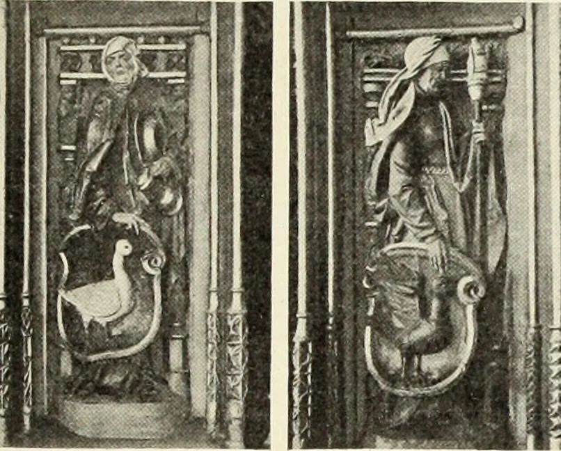 An illustration from Die St. Annenkirche zu Annaberg : ein Führer durch ihre Geschichte und ihre Kunstdenkmäler, 1908, leaf 87