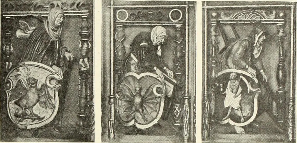 An illustration from Die St. Annenkirche zu Annaberg : ein Führer durch ihre Geschichte und ihre Kunstdenkmäler, 1908, leaf 87