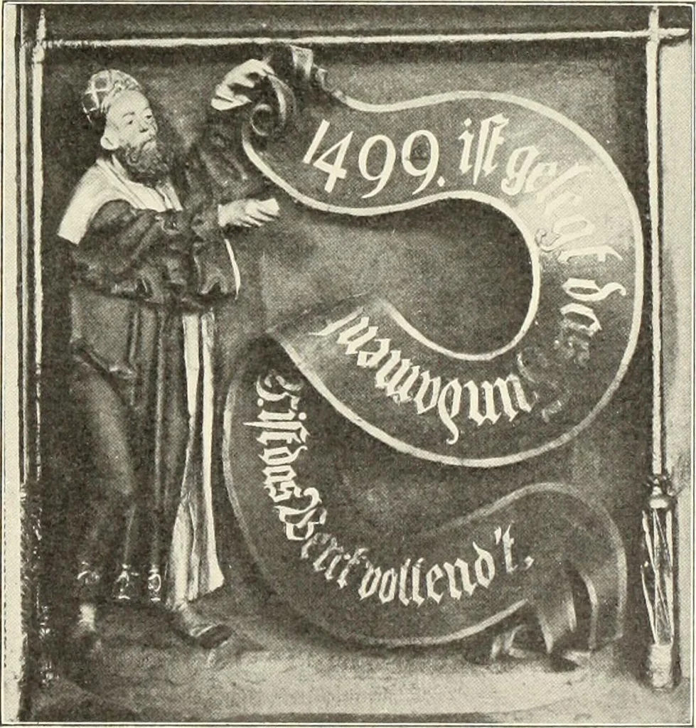 An illustration from Die St. Annenkirche zu Annaberg : ein Führer durch ihre Geschichte und ihre Kunstdenkmäler, 1908, leaf 87