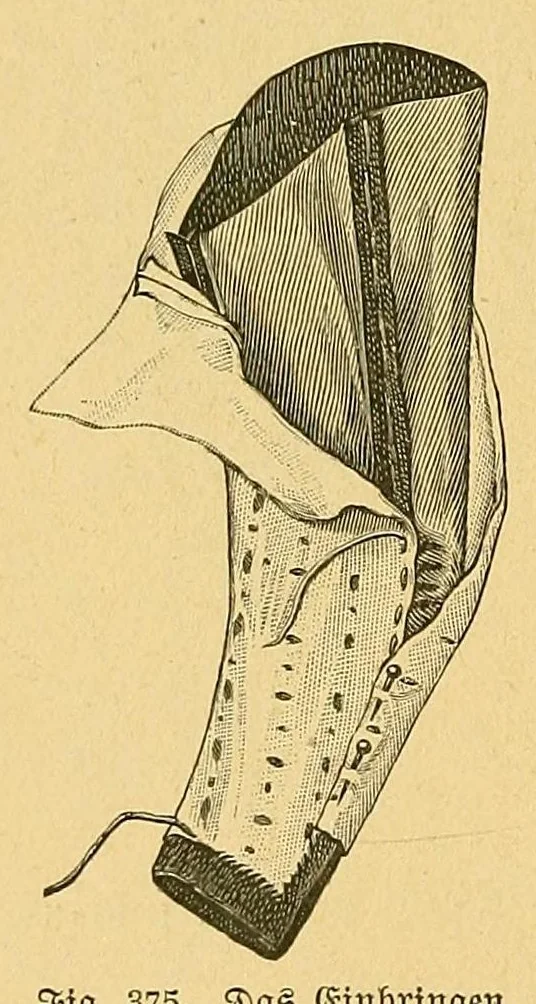 An illustration from Die tüchtige Hausfrau; ein praktisches Nachschlagebuch .., 1913, leaf 276