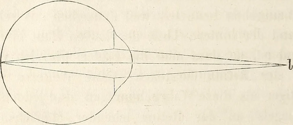 An illustration from Die Theorie des Sehens und räumlichen Vorstellens, vom physikalischen, physiologischen und psychologischen Standpunkte, 1861, leaf 274