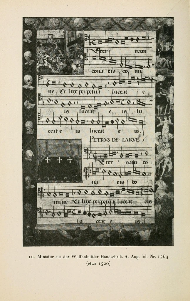 An illustration from Die Totentänze, 1922, leaf 26