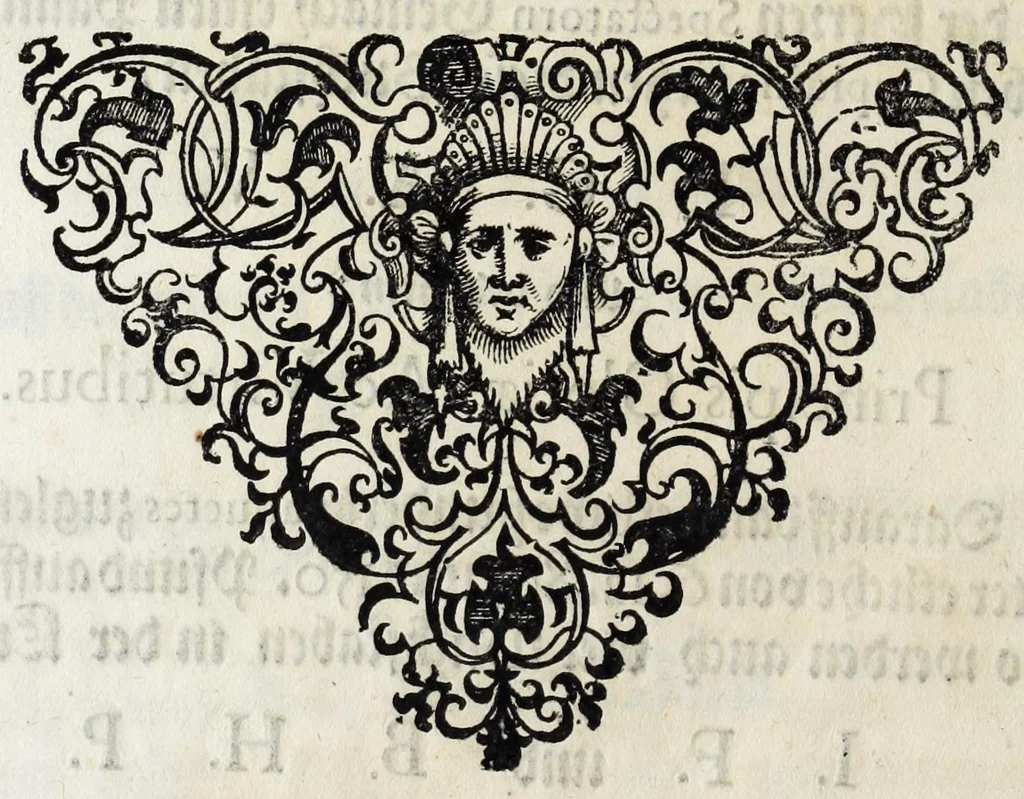 An illustration from Die überwindende Liebe : praesentiret und dargestellet durch ein künstliches Fewr-Werck welches bey hochfürstlicher Häimbführung des durchleuchtigsten Fürsten und Herrn, Herrn Johann Friederichs, Hertzogen zu Braunschweig und Lüneburg [et]c. hoch und hertzgeliebten Gemahlin, der durchleuchtigsten Fürstin und Frauen, Frauen Benedicta Henrietta Philippina, Pfaltz-Gräfin bey Rhein [et]c. glücklichen verbrand worden, zu Hannover den 8. Novembr. nachts umb 9. Uhr, im Jahr Christi 1668, 1668, leaf 10