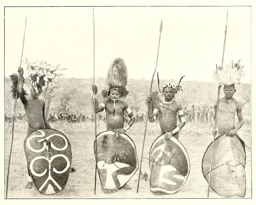 An illustration from Die völkerstämme im norden Deutsch-Ostrafrikas, 1910, leaf 251