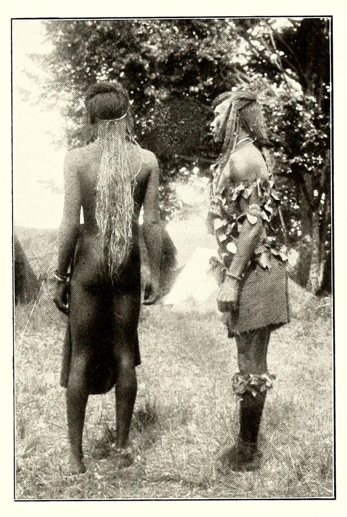An illustration from Die völkerstämme im norden Deutsch-Ostrafrikas, 1910, leaf 301