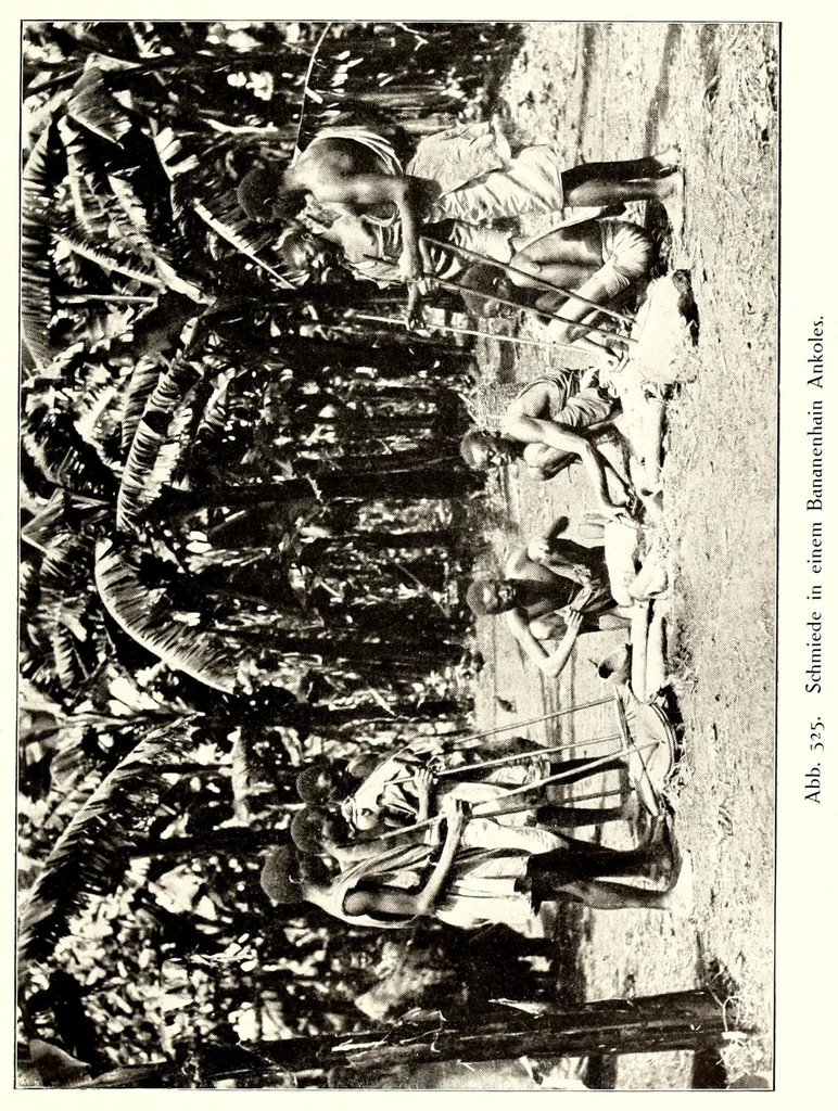 An illustration from Die völkerstämme im norden Deutsch-Ostrafrikas, 1910, leaf 485