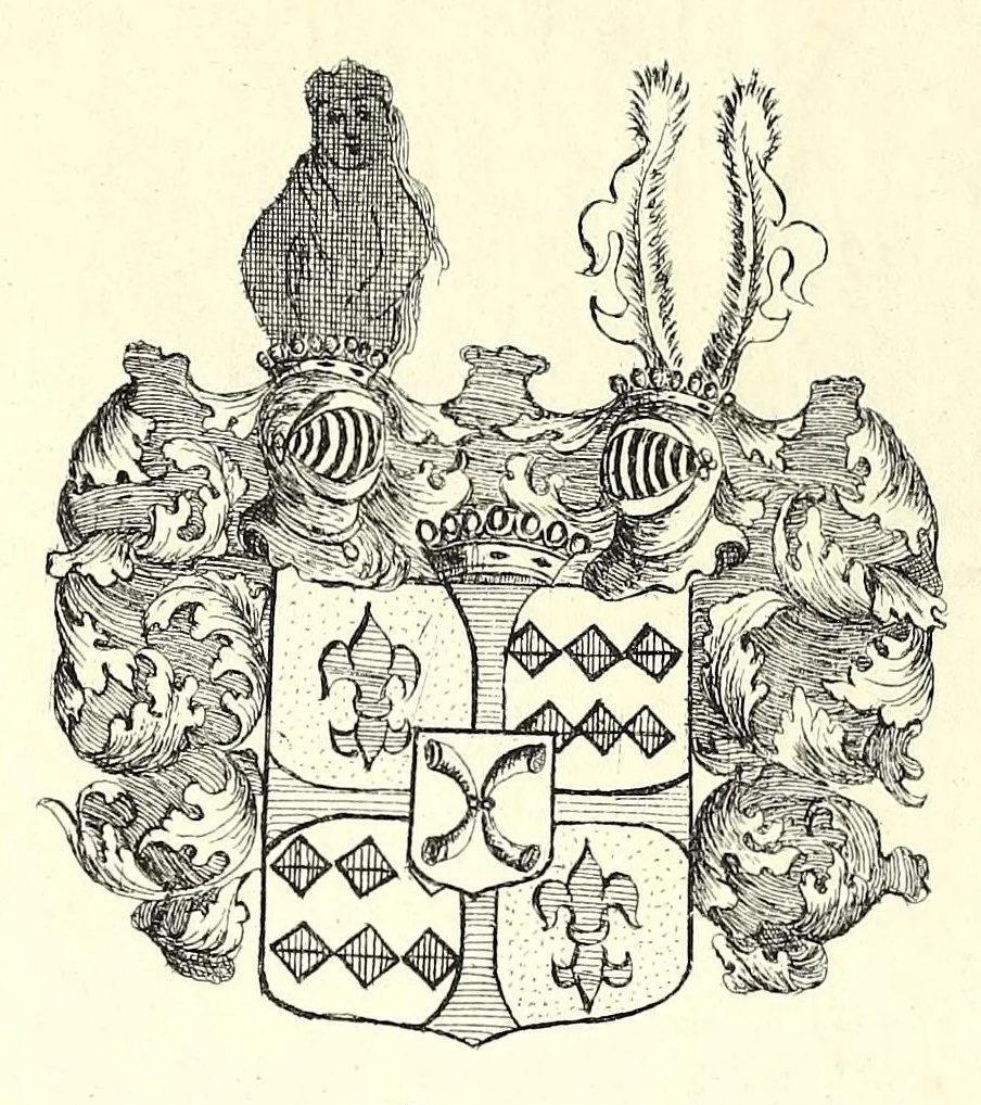 An illustration from Die vornehmste Schildereyen welche in denen Pallästen des Königreiches Schweden zu sehen sind, 1694, leaf 2