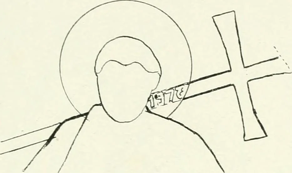 An illustration from Die Wandmosaiken von Ravenna, 1912, leaf 318