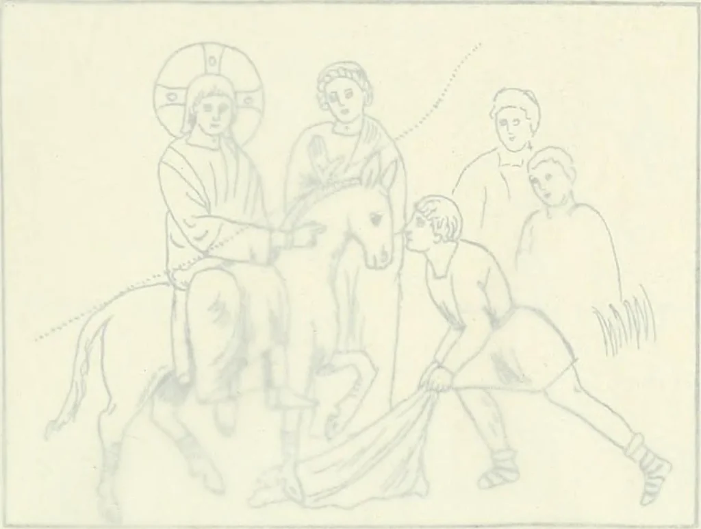 An illustration from Die Wandmosaiken von Ravenna, 1912, leaf 320