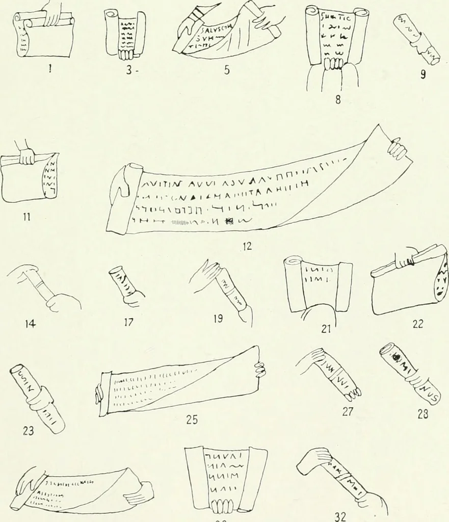 An illustration from Die Wandmosaiken von Ravenna, 1912, leaf 324