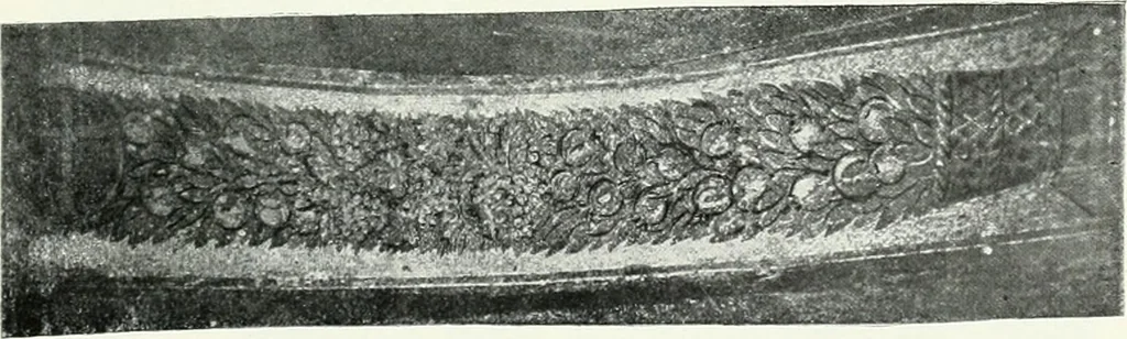 An illustration from Die Wandmosaiken von Ravenna, 1912, leaf 342