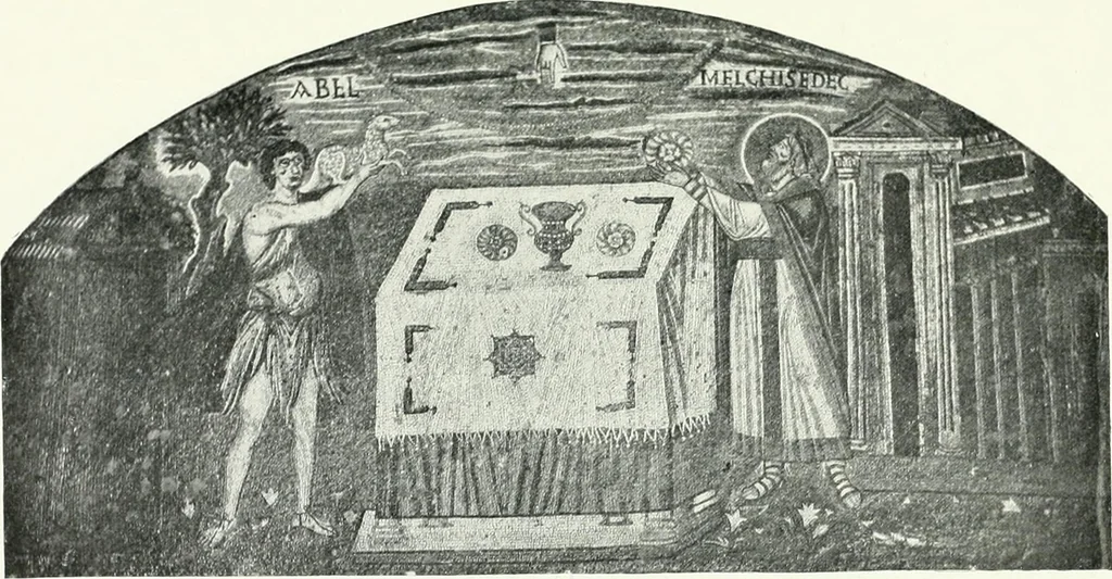 An illustration from Die Wandmosaiken von Ravenna, 1912, leaf 364