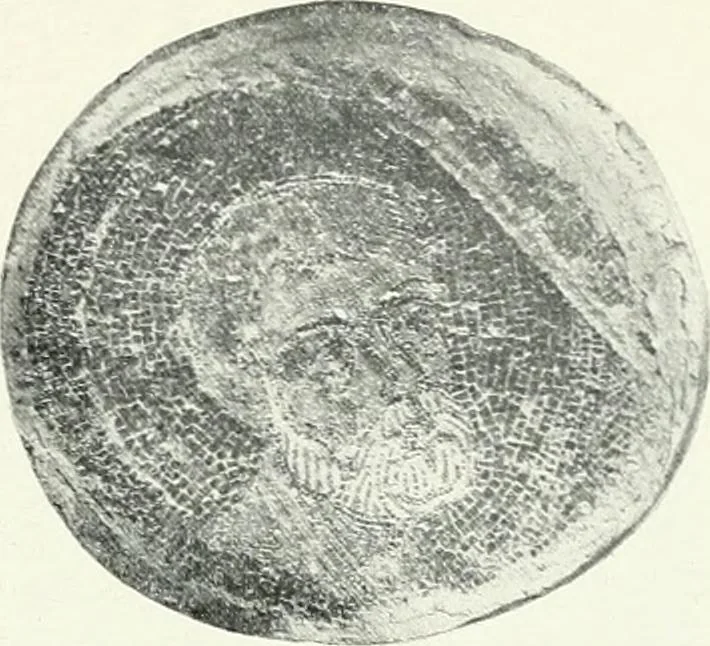 An illustration from Die Wandmosaiken von Ravenna, 1912, leaf 412