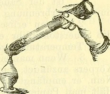 An illustration from Die wissenschaftliche Ausbildung des Apothekerlehrlings und seine Vorbereitung zum Gehülfenexamen : mit Rücksicht auf die neuesten Anforderungen, 1884, leaf 137