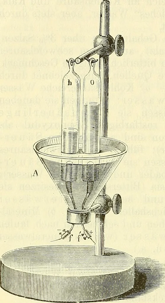 An illustration from Die wissenschaftliche Ausbildung des Apothekerlehrlings und seine Vorbereitung zum Gehülfenexamen : mit Rücksicht auf die neuesten Anforderungen, 1884, leaf 140