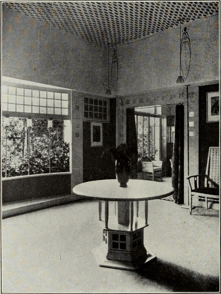 An illustration from Die Wohnung der Neuzeit, 1908, leaf 103