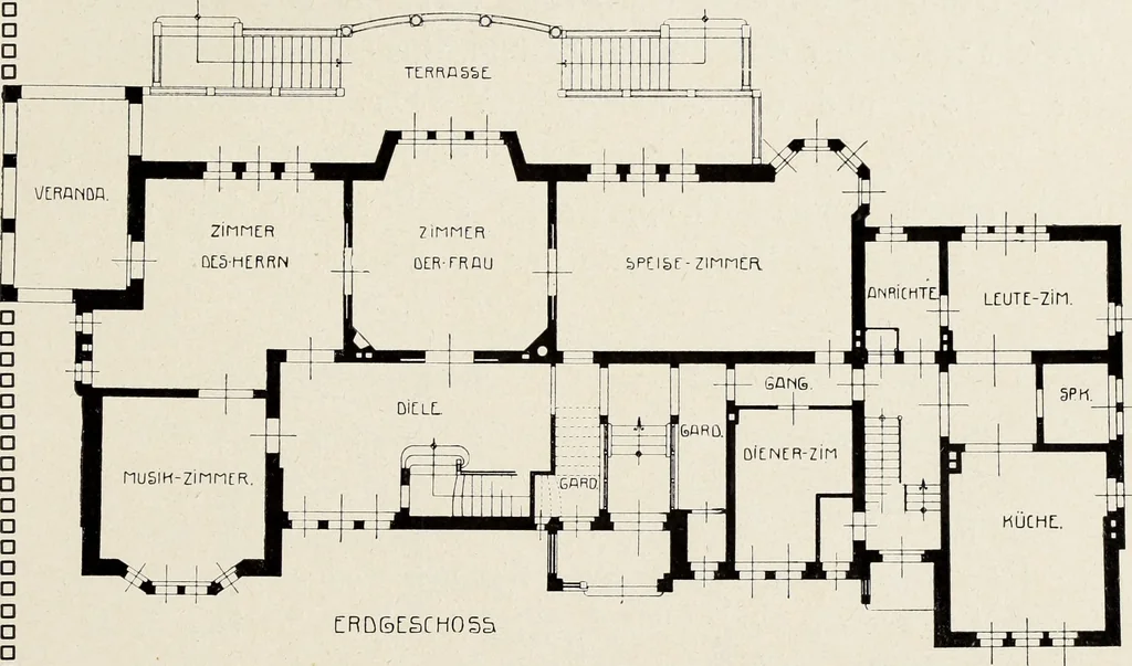 An illustration from Die Wohnung der Neuzeit, 1908, leaf 116