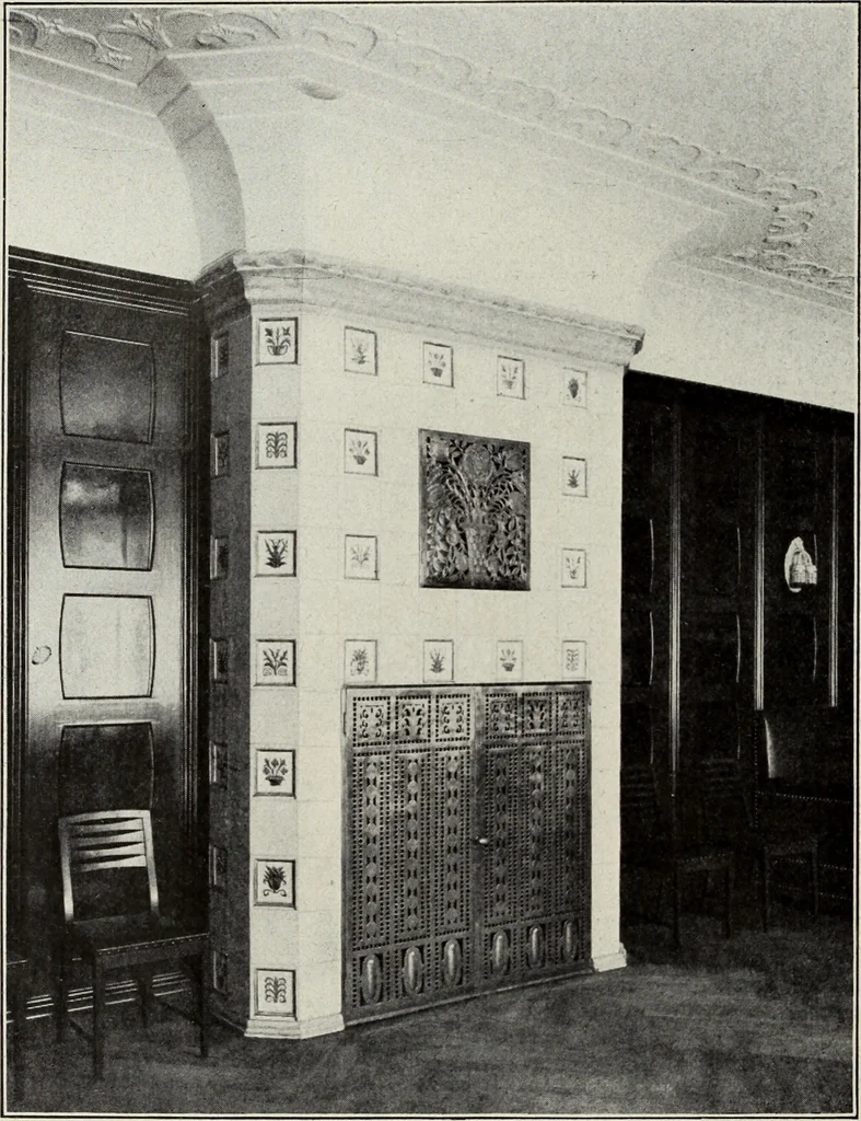 An illustration from Die Wohnung der Neuzeit, 1908, leaf 123
