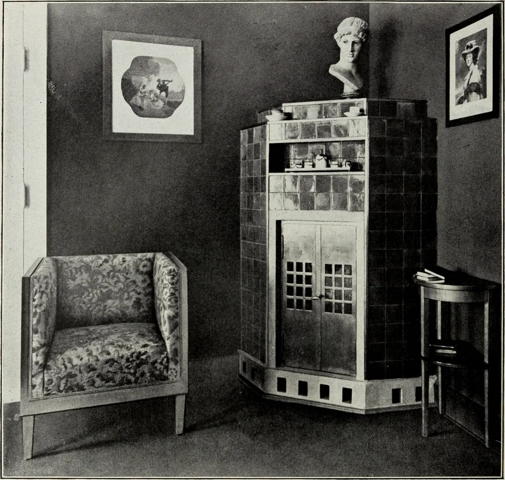 An illustration from Die Wohnung der Neuzeit, 1908, leaf 131
