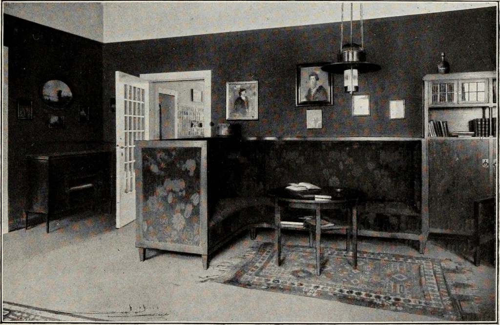 An illustration from Die Wohnung der Neuzeit, 1908, leaf 132