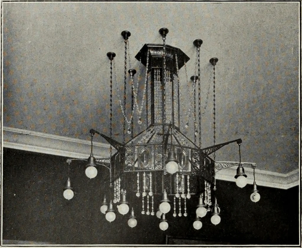 An illustration from Die Wohnung der Neuzeit, 1908, leaf 135