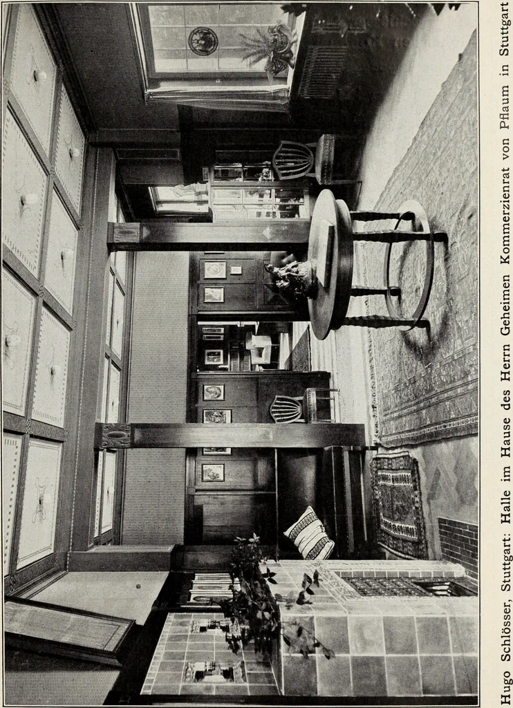 An illustration from Die Wohnung der Neuzeit, 1908, leaf 136