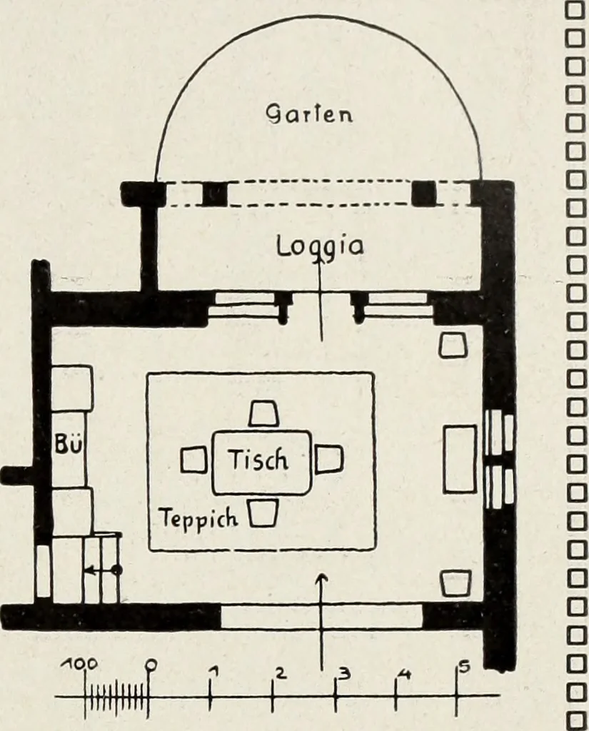 An illustration from Die Wohnung der Neuzeit, 1908, leaf 152