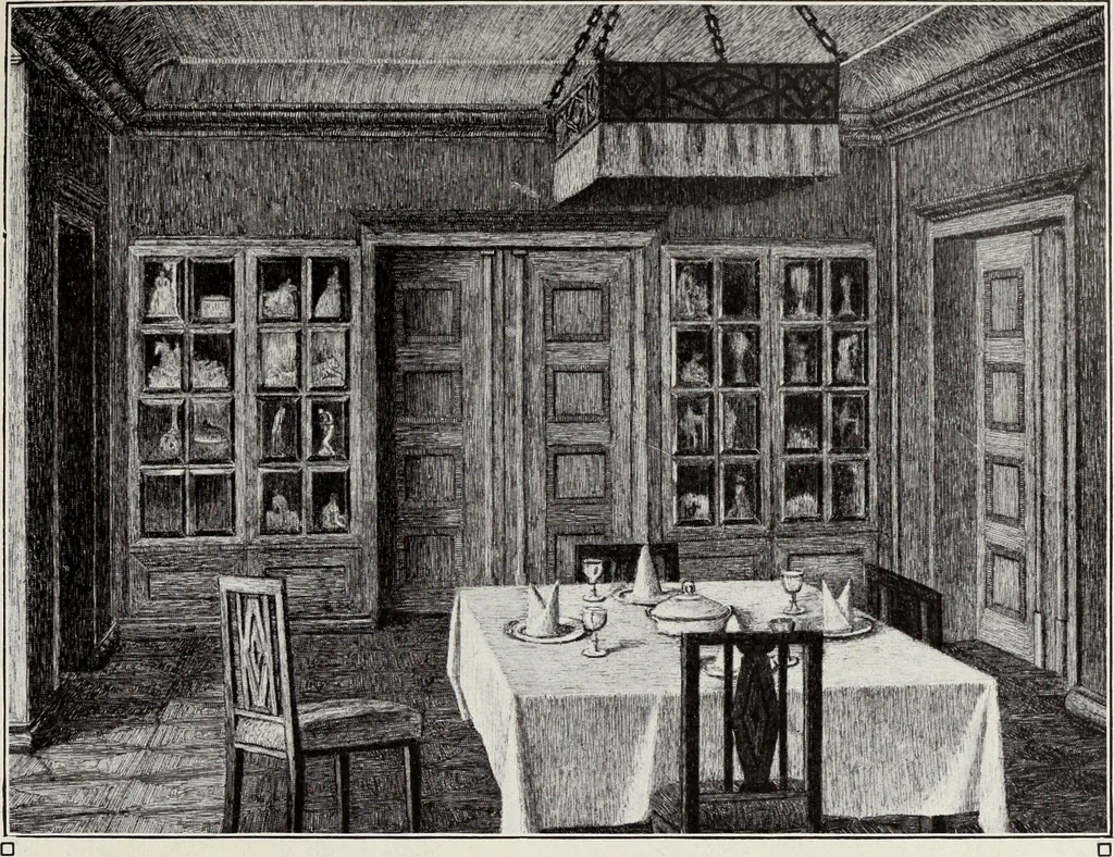 An illustration from Die Wohnung der Neuzeit, 1908, leaf 154