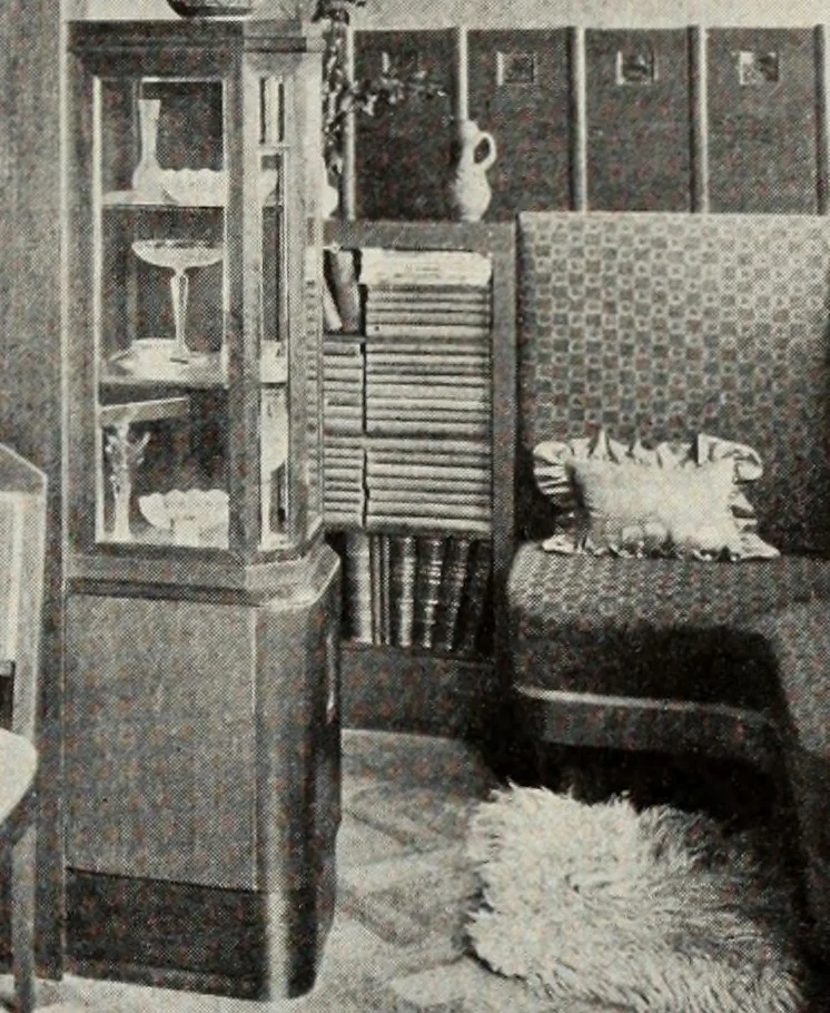 An illustration from Die Wohnung der Neuzeit, 1908, leaf 164