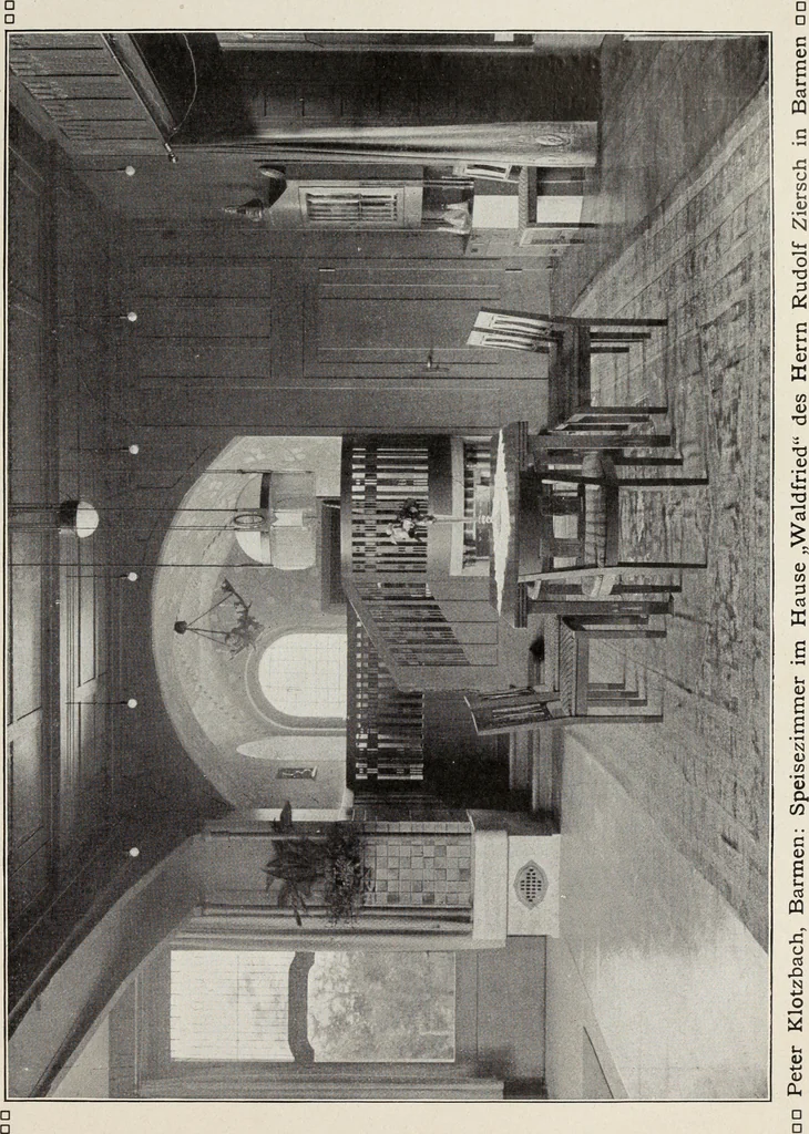 An illustration from Die Wohnung der Neuzeit, 1908, leaf 166