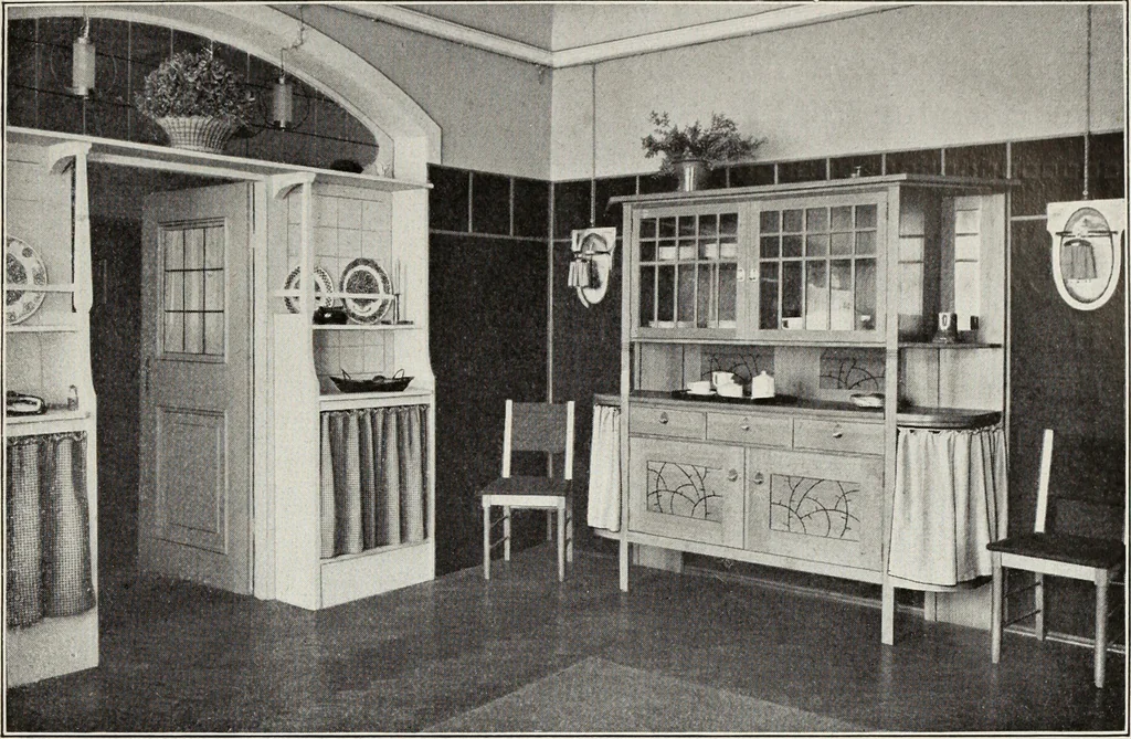 An illustration from Die Wohnung der Neuzeit, 1908, leaf 168