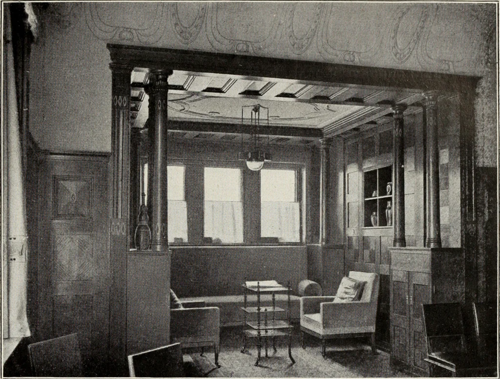 An illustration from Die Wohnung der Neuzeit, 1908, leaf 170