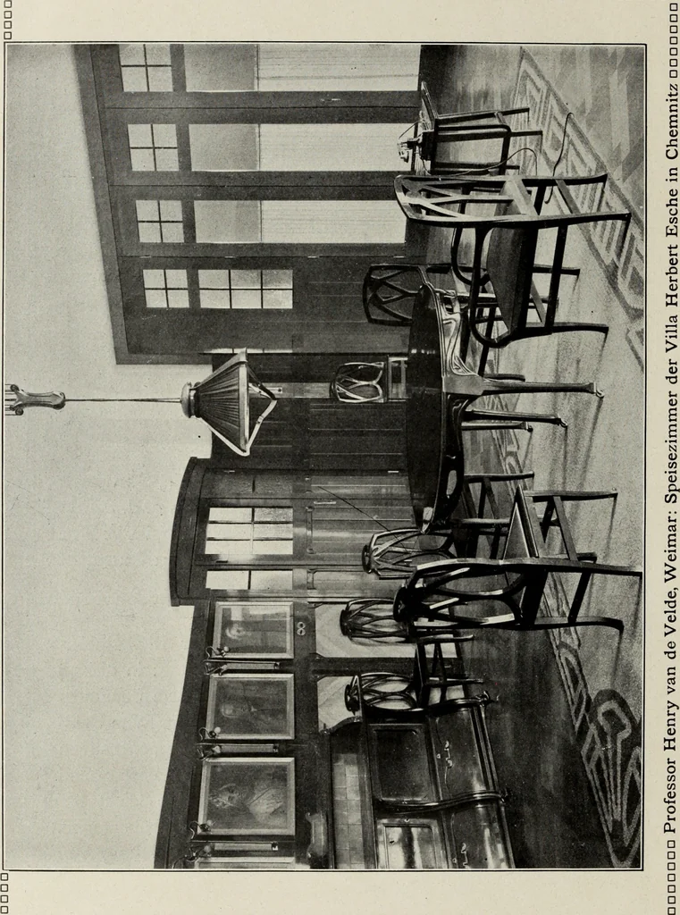 An illustration from Die Wohnung der Neuzeit, 1908, leaf 173