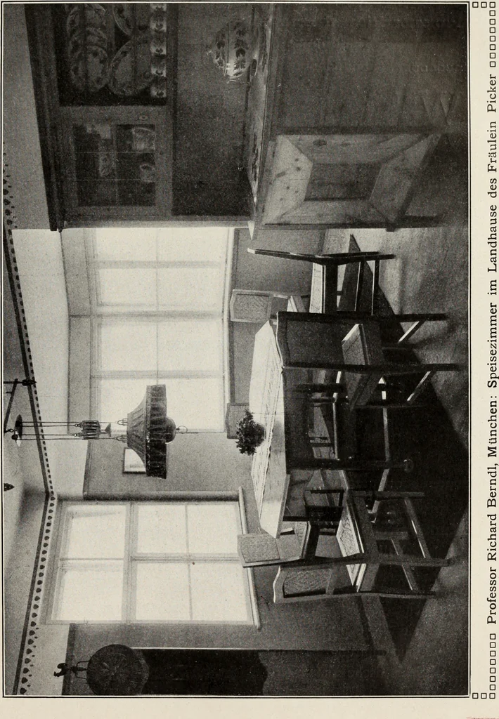 An illustration from Die Wohnung der Neuzeit, 1908, leaf 176