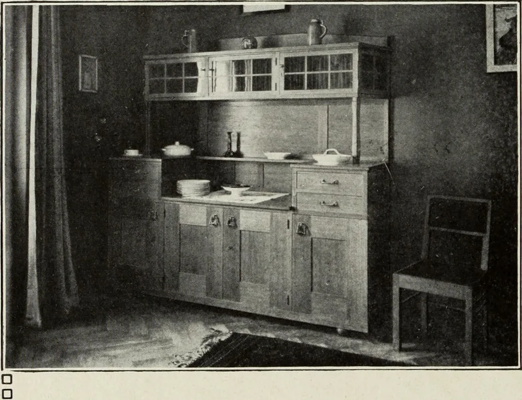 An illustration from Die Wohnung der Neuzeit, 1908, leaf 187