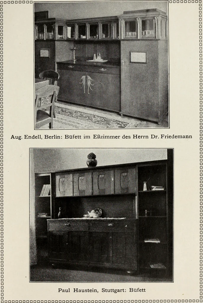 An illustration from Die Wohnung der Neuzeit, 1908, leaf 188