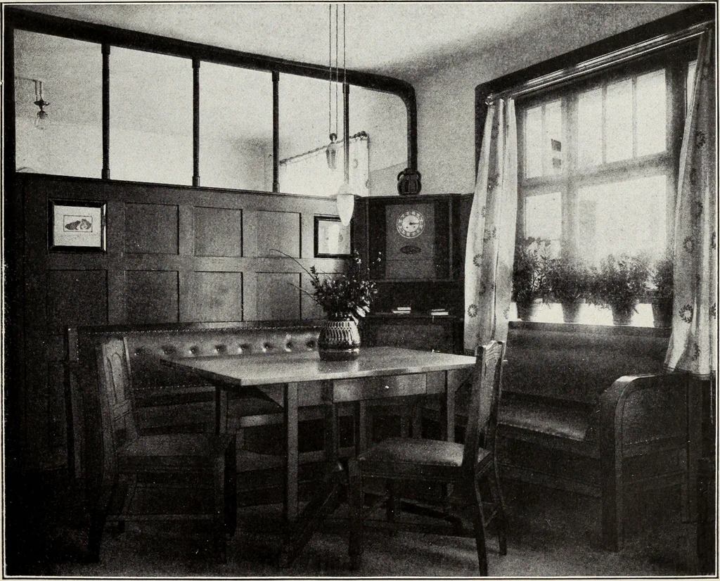 An illustration from Die Wohnung der Neuzeit, 1908, leaf 194