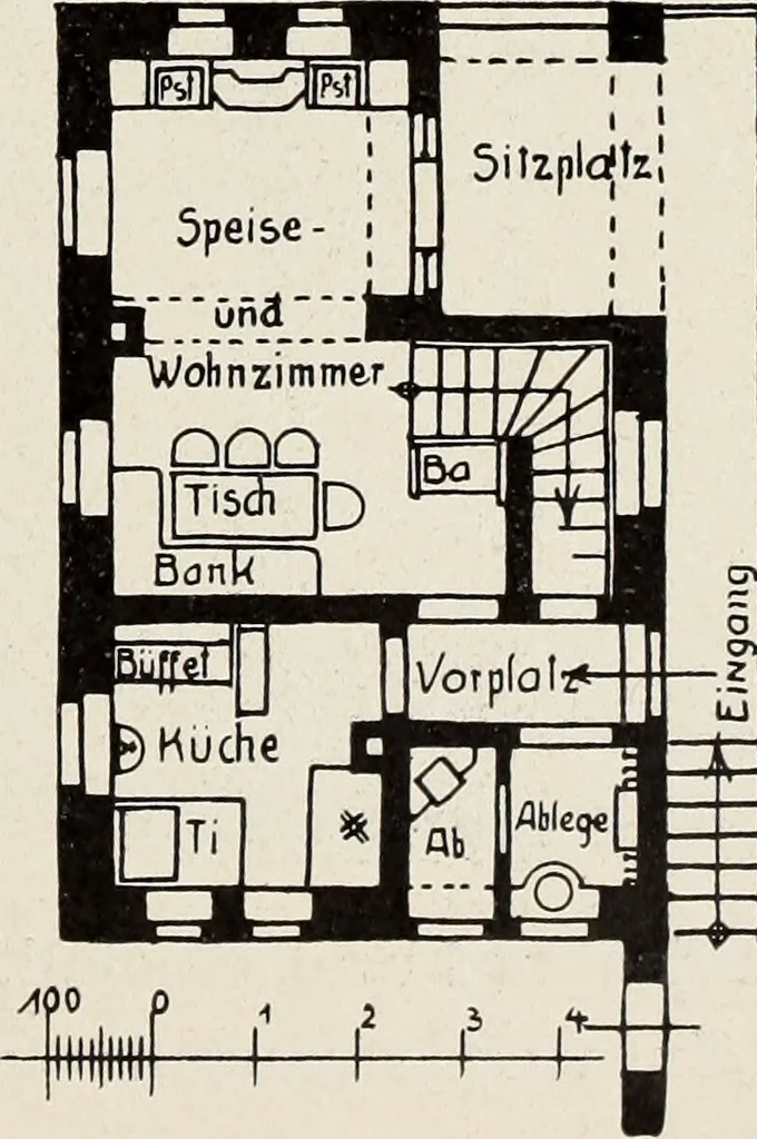 An illustration from Die Wohnung der Neuzeit, 1908, leaf 204