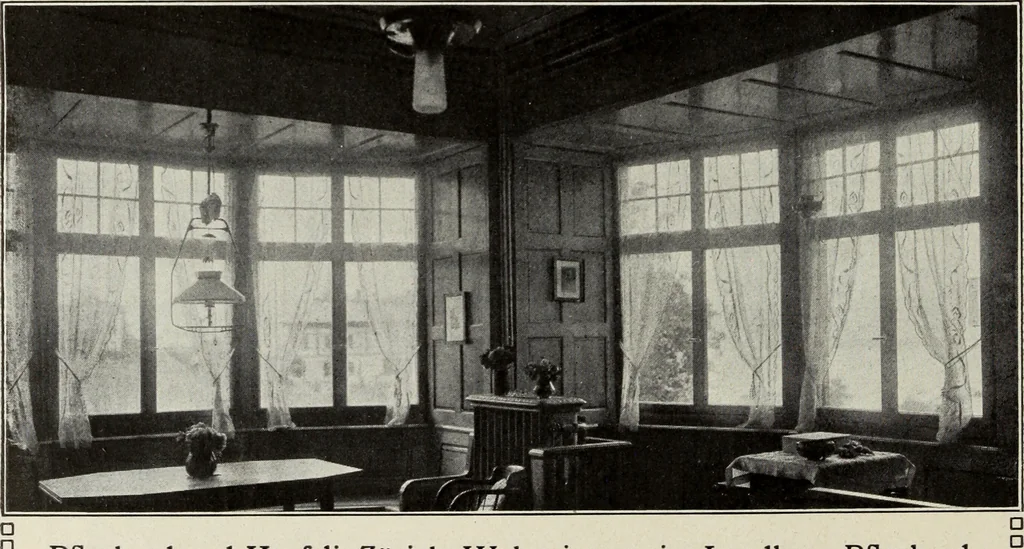 An illustration from Die Wohnung der Neuzeit, 1908, leaf 205