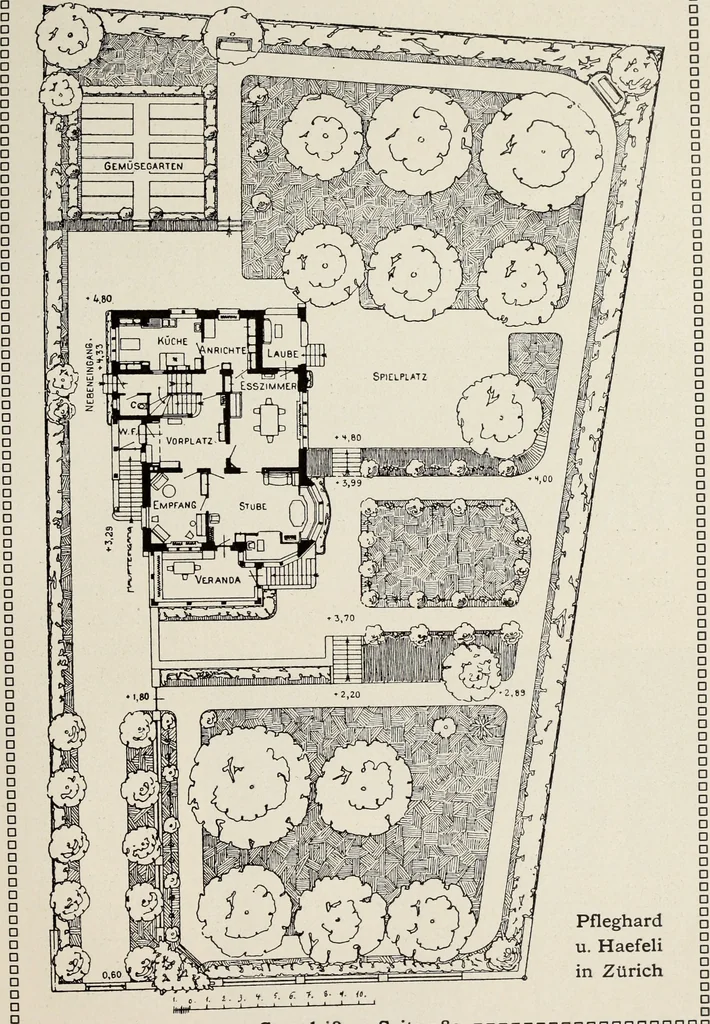 An illustration from Die Wohnung der Neuzeit, 1908, leaf 206